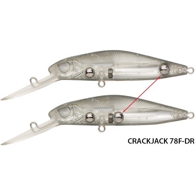 Воблер Pontoon 21 CrackJack 78F-DR R66 10,6 гр   P21-CRJ-78F-DR-R66 — крупный план
	                                    1