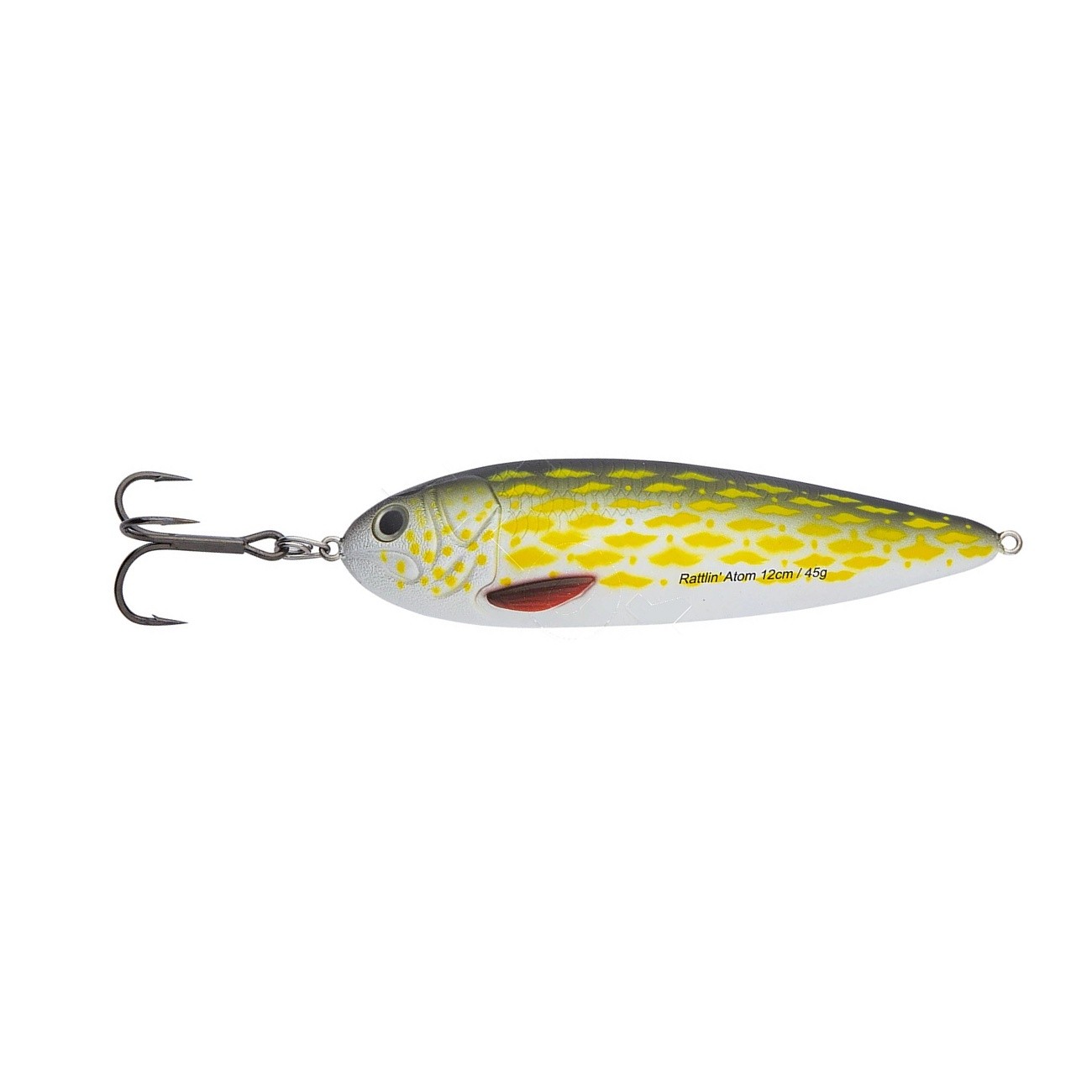 Колеблющаяся Блесна Abu Garcia Beast Rattlin Atom 45 45 гр 120 мм Perch — характеристики,  особенности конструкции