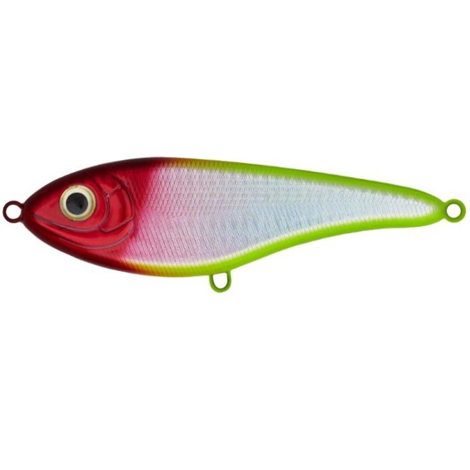 Воблер Strike Pro Buster Jerk II Shallow Runner X10-713 Clown Silver 37 гр   EG-049#X10-713 — характеристики,
	                                    особенности конструкции