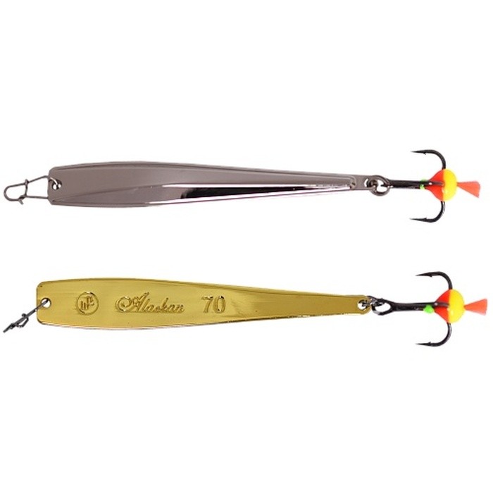 Зимняя Блесна ECOPRO Alaskan 11 гр 70 мм S/G   EPVJAT70SG — характеристики,  особенности конструкции