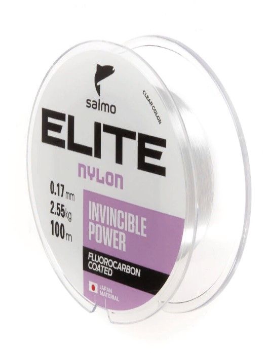 Леска монофильная Salmo Elite Fluoro Coated Nylon 100 м 0,17 мм    4118-017 — характеристики,
	                                    особенности конструкции