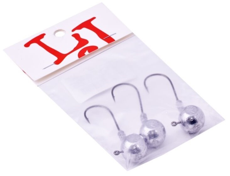 Джиг-головка Lucky John Ball №4/0 26 гр 3 шт Bn   LJBLJ-026 — крупный план
	                                    1