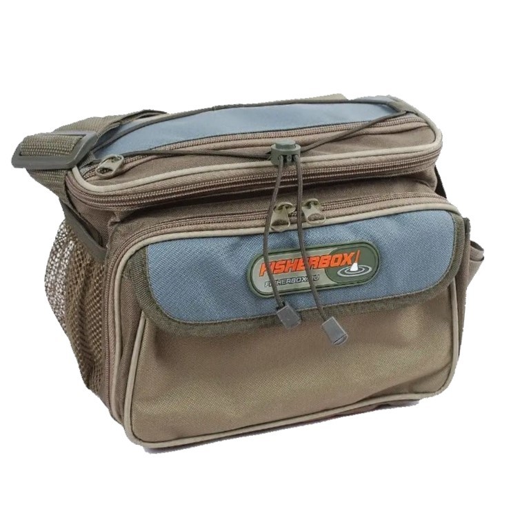 Сумка Fisherbox C106  32х18х18 см  в комплекте 3 коробки Fisherbox 220 и одна 216sh — характеристики,  особенности конструкции
