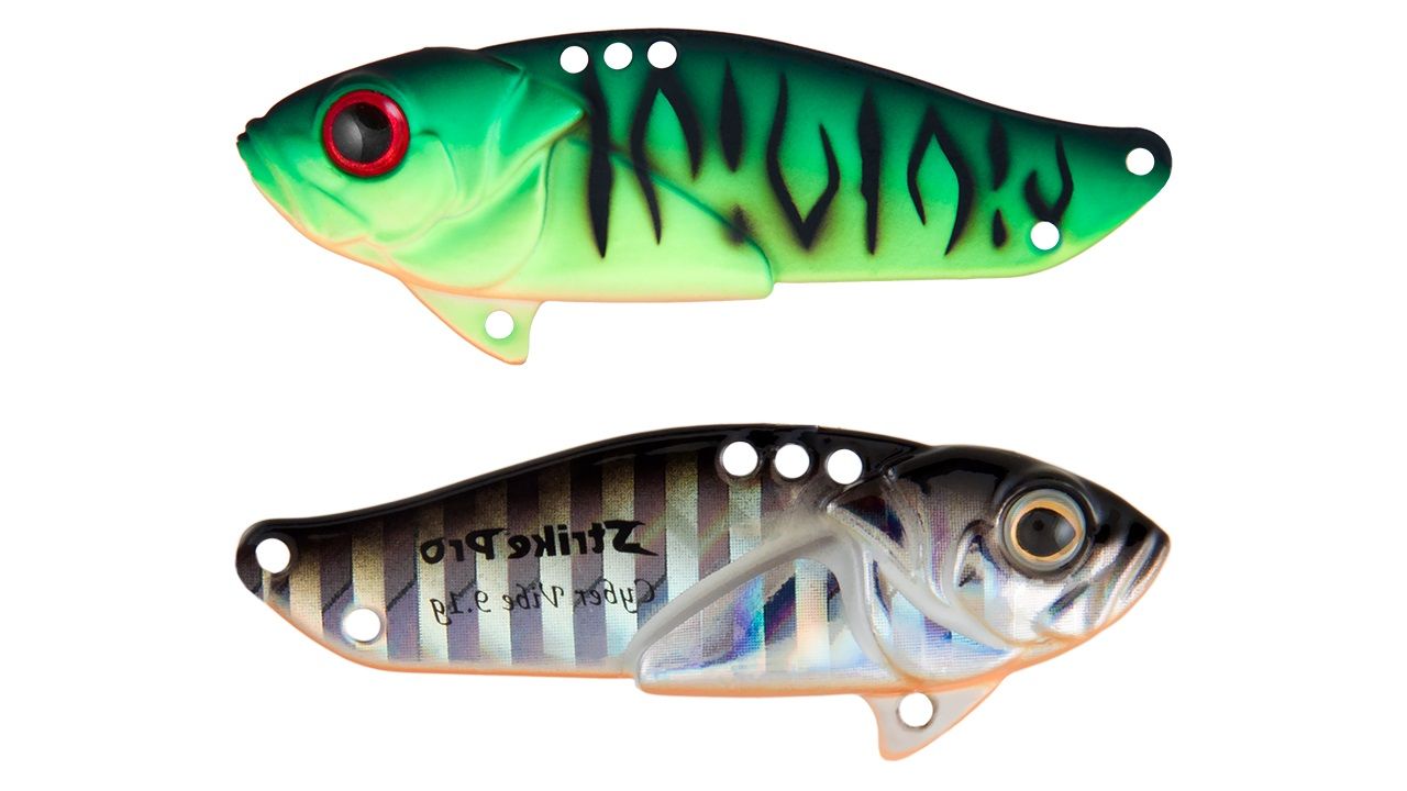 Цикада Strike Pro Cyber Vibe 55 17 гр Double black silver OB/mat tiger   JG-005D#GC01S/A70-713S — характеристики,
	                                    особенности конструкции