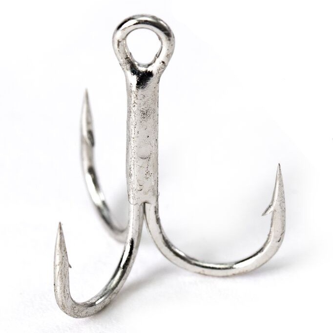 Крючок Тройной Gamakatsu 13N Treble Hooks Nickel №12 10 шт    146664-012 — характеристики,
	                                    особенности конструкции