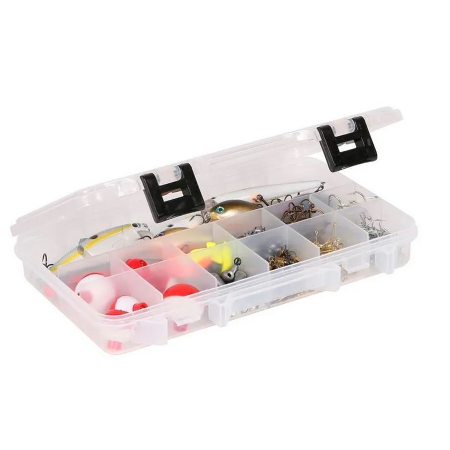 Коробка Plano 2361301 13 Comp W Tab P Clr Blkh Latch  27,6х18,6х4,4 см    1563727 — крупный план
	                                    2