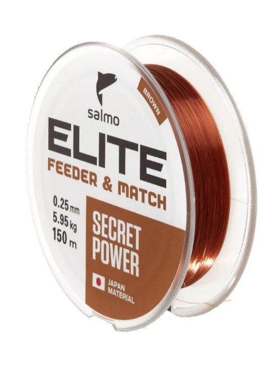 Леска монофильная Salmo Elite Feeder&Match 150 м 0,25 мм    4119-025 — характеристики,
	                                    особенности конструкции