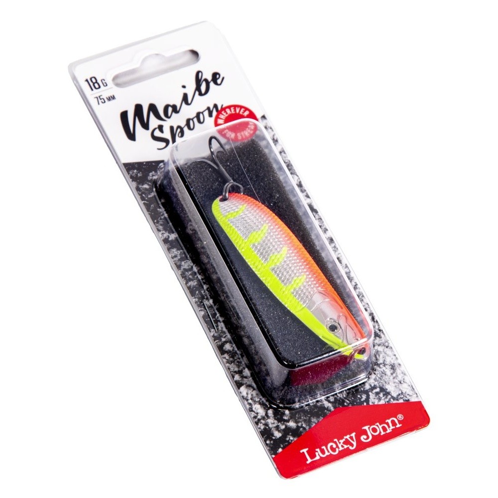 Колеблющаяся Блесна Lucky John Maibe Spoon 18 гр 75 мм 012   LJMAI18-012 — крупный план
	                                    2