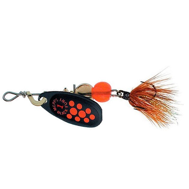 Вращающаяся Блесна Mepps Comet Black Fury Mouche №1 3,5 гр NR   cbf-1-n — характеристики,
	                                    особенности конструкции