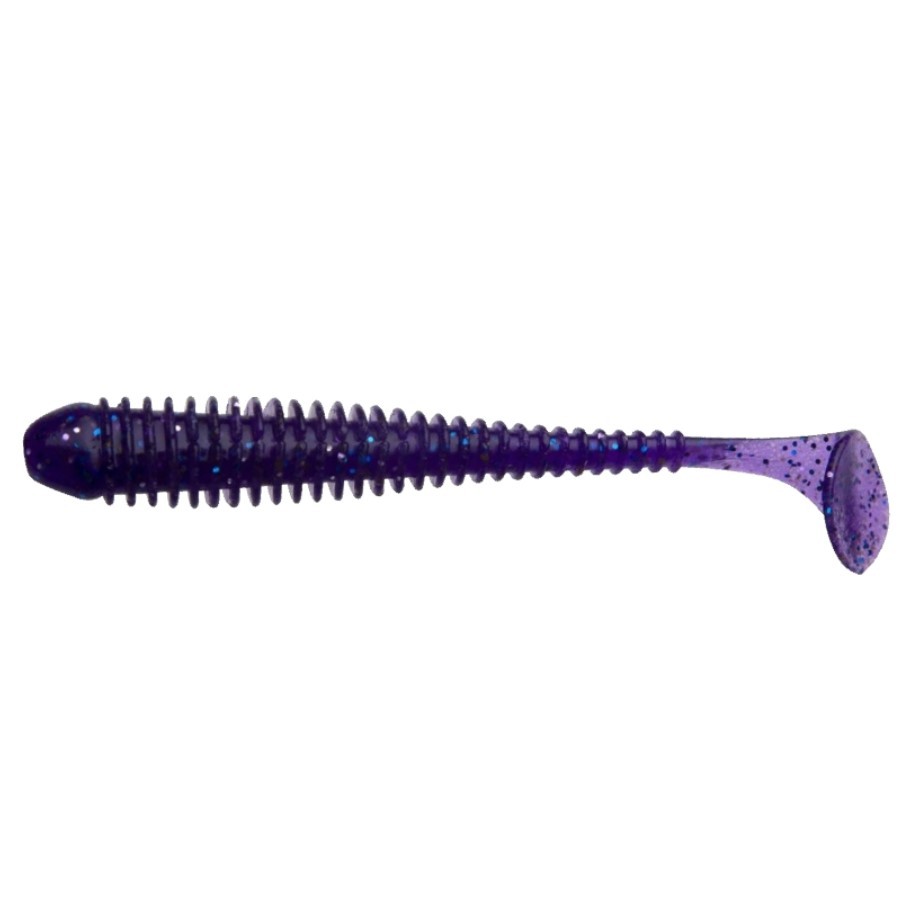 Силиконовая приманка Keitech Swing Impact 2.5 63 мм 10 шт EA#04 Violet — характеристики,
	                                    особенности конструкции