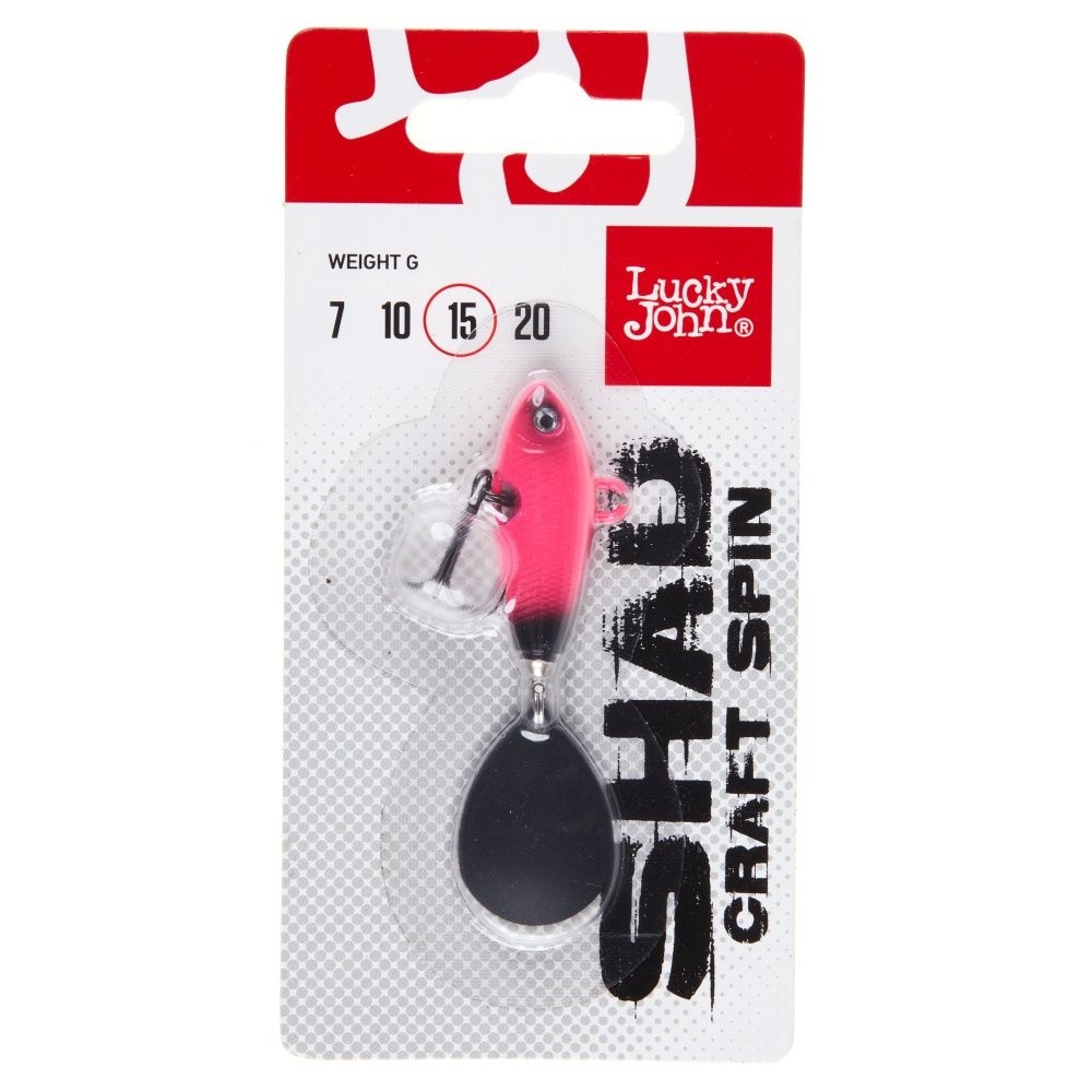 Тейл-спиннер Lucky John Shad Craft Spin 15 15 гр  021   LJSCS015-021 — крупный план
	                                    1