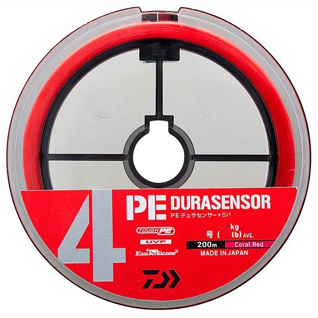Плетеный шнур Daiwa UVF PE Durasensor X4+SI2 150 м  PE # 1,5 CR — крупный план
	                                    1