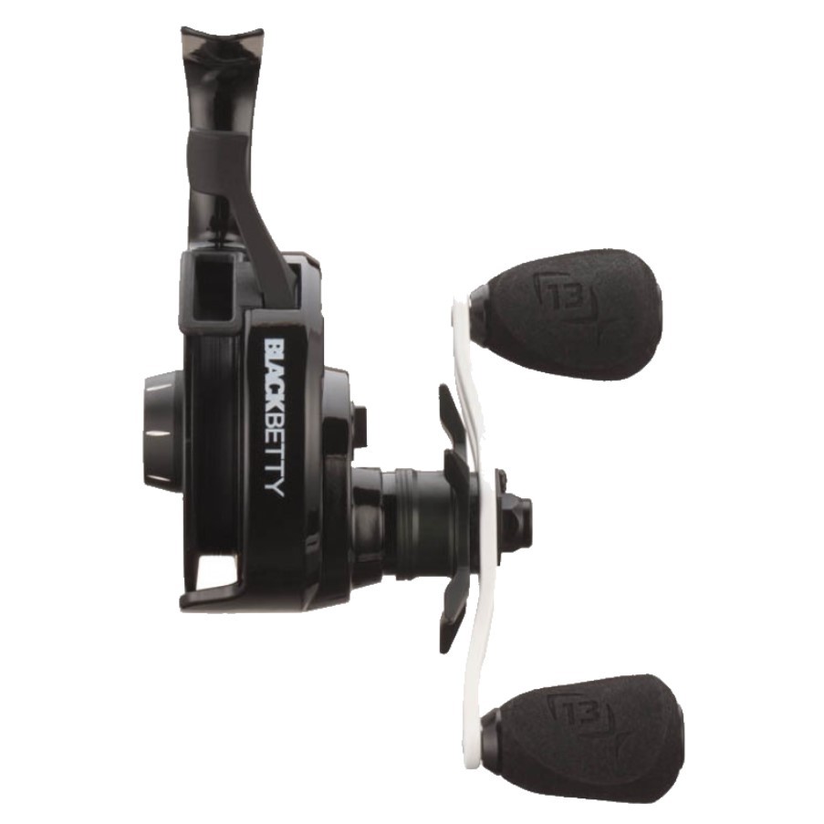 Катушка 13 Fishing Black Betty FreeFall Carbon  22 Northwoods Edition  BBCFFNW2.5-LH — крупный план
	                                    4