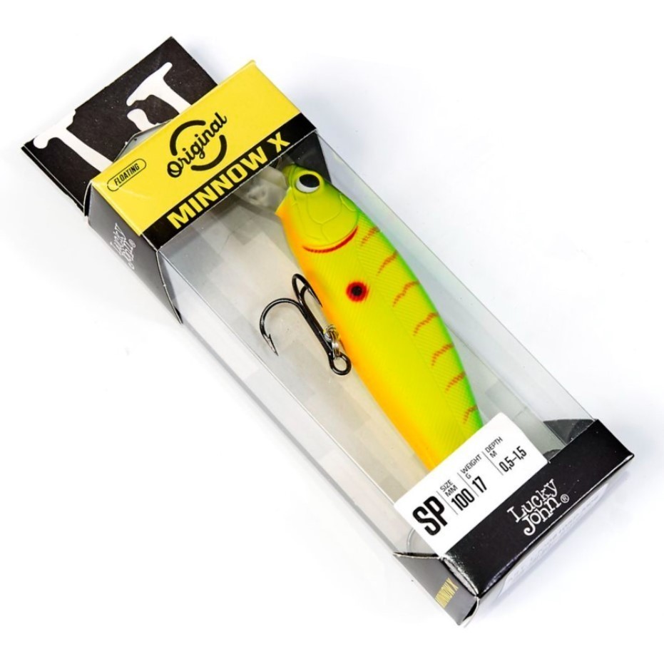 Воблер Lucky John Minnow X 100SP M06 17 гр Original  LJO0810SP-M06 — крупный план
	                                    2