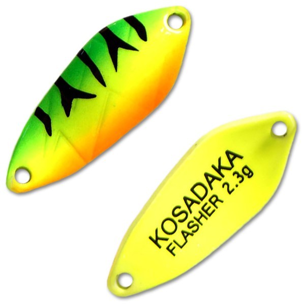 Колеблющаяся Блесна Kosadaka Trout Police Flasher 2,3 гр 26 мм 402   TL-F-402 — характеристики,
	                                    особенности конструкции