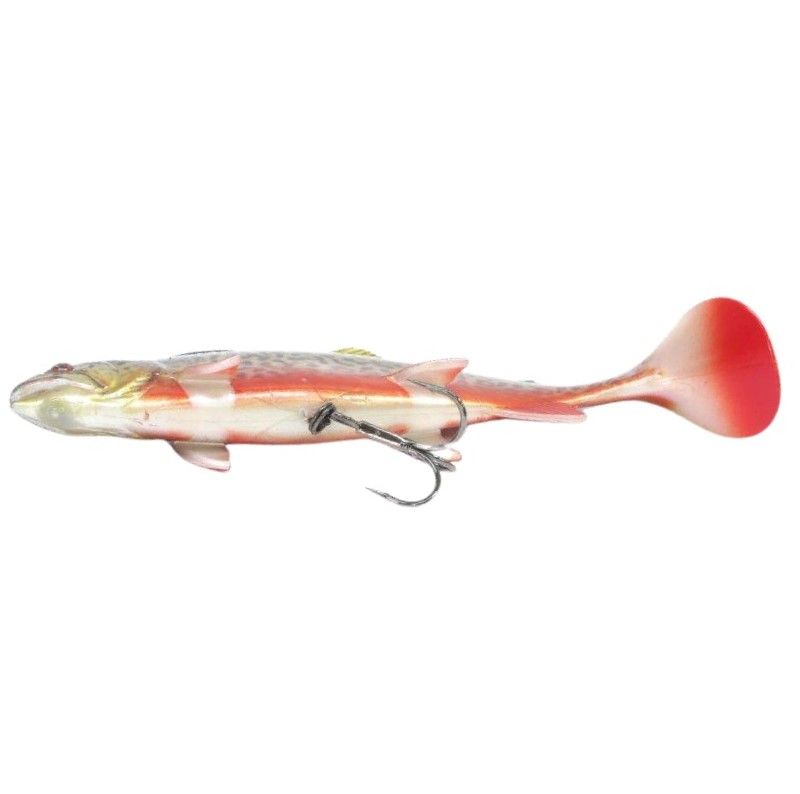 Силиконовая приманка Fox Rage Replicant Realistic Trout 7 180 мм 1 шт Super Natural Tiger Trout   NSL1341 — крупный план
	                                    1