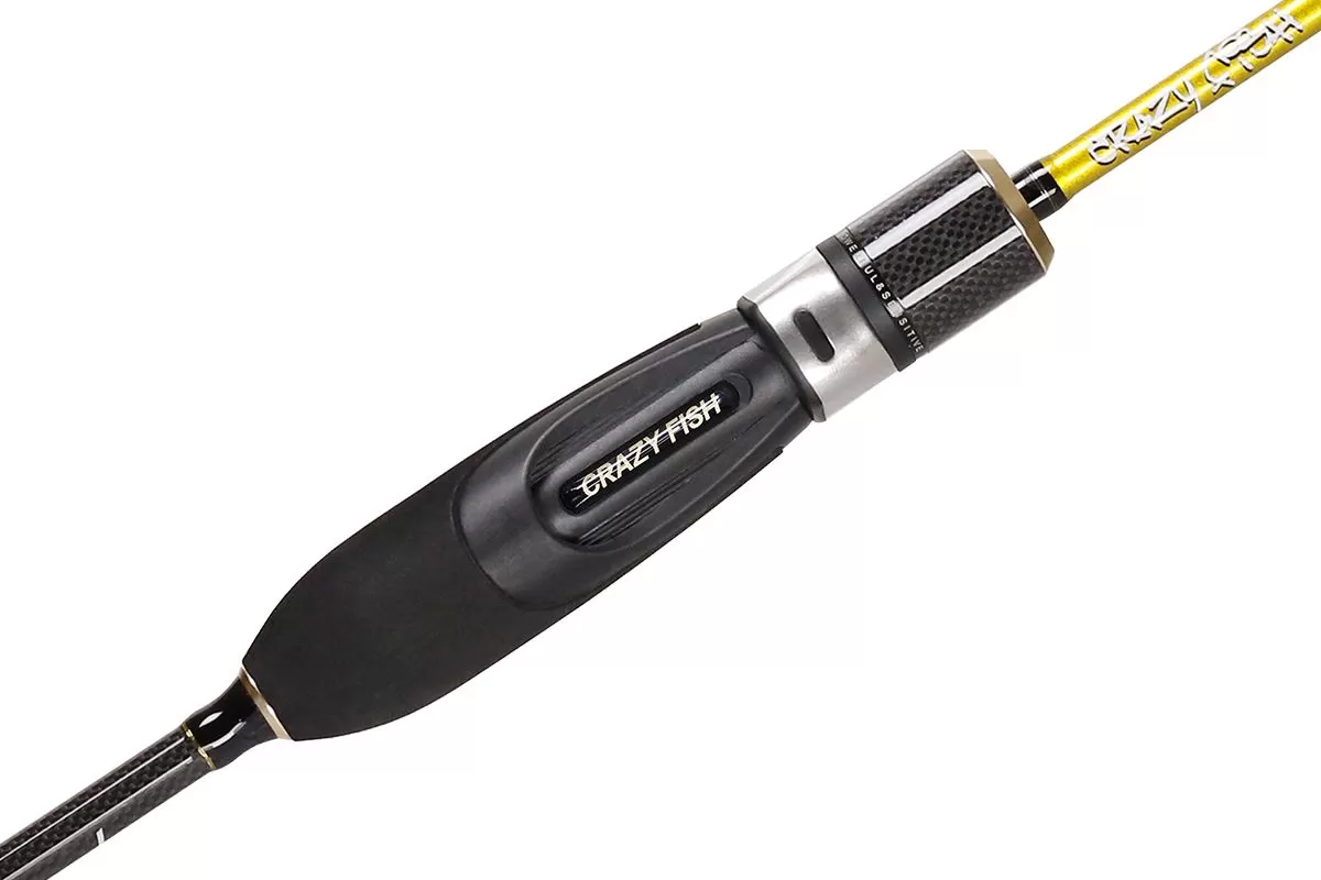 Спиннинг CF Ebisu Gold II SG 602XULS 183 см 0,5 - 3 гр  Crazy Fish  GSR602XULS — крупный план
	                                    2