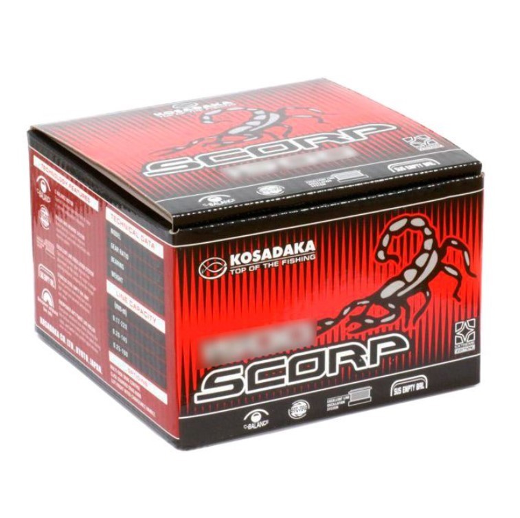 Катушка Kosadaka Scorp 2000S  16  SRP2000S — крупный план
	                                    3
