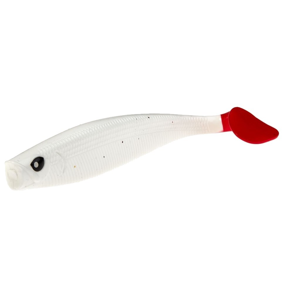 Силиконовая приманка Lucky John Red Tail Shad 5.0in 125 мм 3 шт PG35 3D Series  140427-PG35 — крупный план
	                                    1