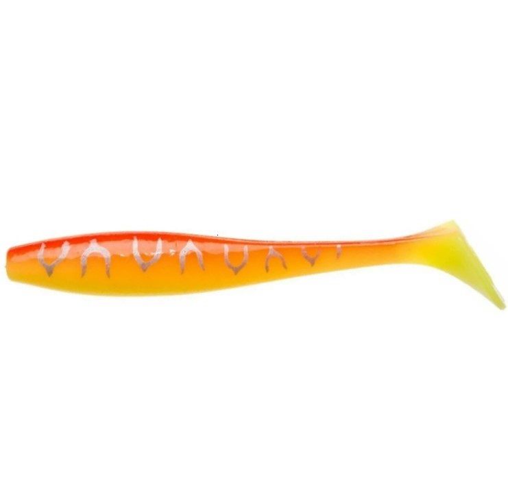 Силиконовая приманка Narval Choppy Tail 12 120 мм 4 шт 009-Sunset Tiger   NVCT12009 — характеристики,
	                                    особенности конструкции