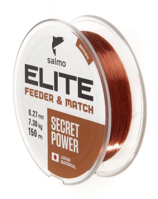 Леска монофильная Salmo Elite Feeder&Match 150 м 0,27 мм    4119-027 — характеристики,
	                                    особенности конструкции