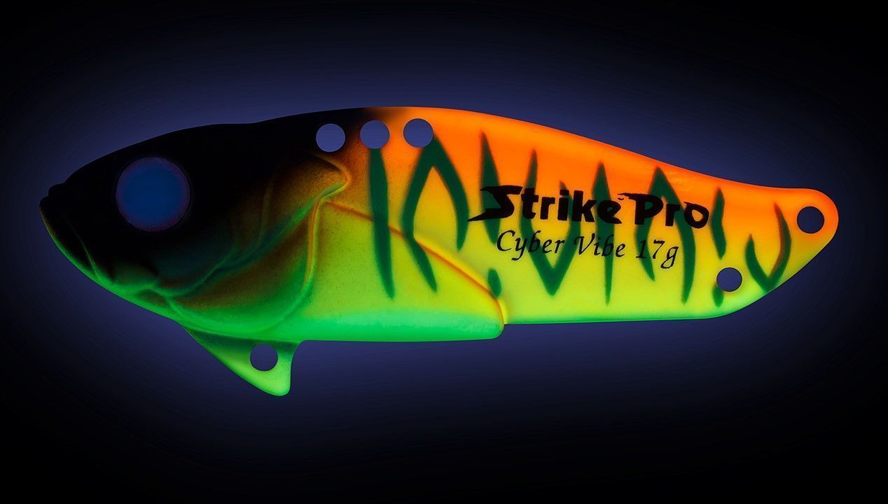 Цикада Strike Pro Cyber Vibe 35 4,5 гр Sunrise Mat Tiger   JG-005A#A242S — крупный план
	                                    1
