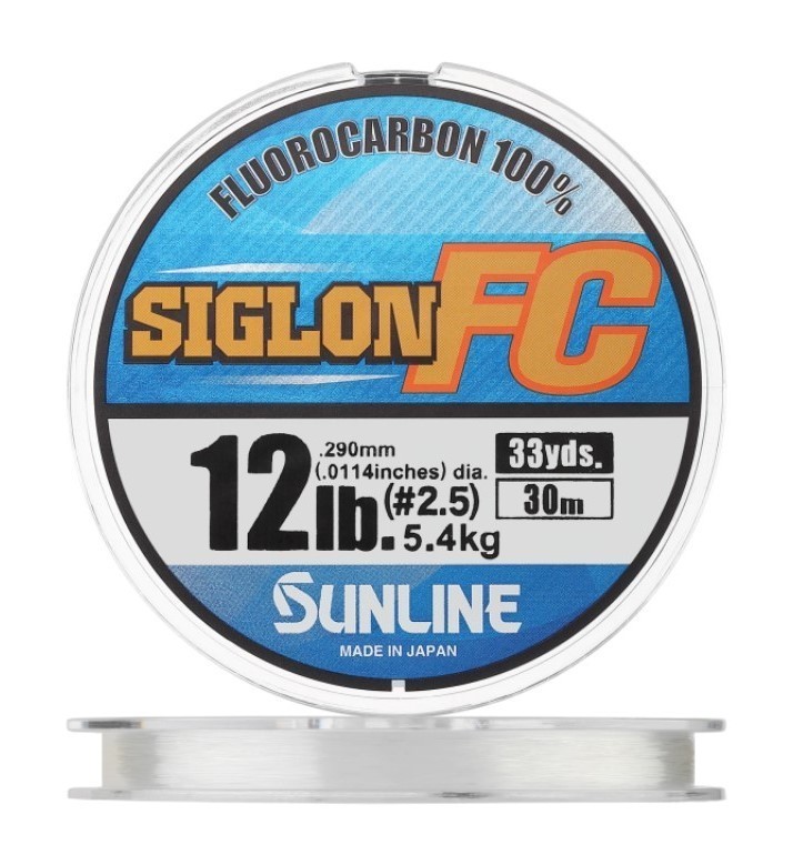 Флюорокарбон Sunline Siglon FC 2020 30 м 0,29 мм Clear PE #2.5 — характеристики,
	                                    особенности конструкции
