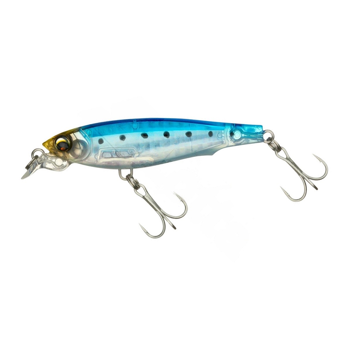 Воблер Duel L-Blue Fix Minnow 70S HIW 8 гр   F1231-HIW — характеристики,  особенности конструкции