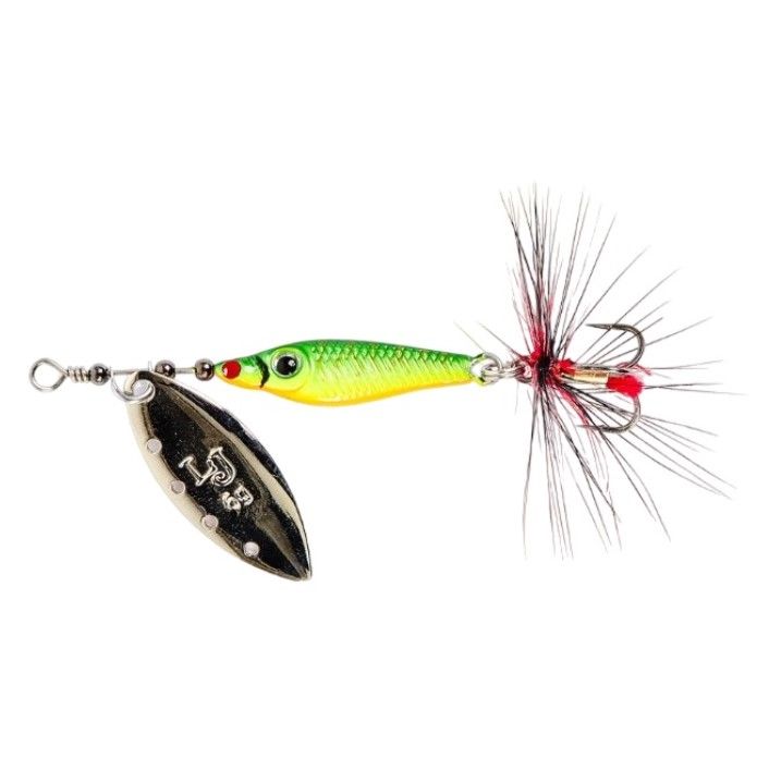 Вращающаяся Блесна Lucky John Trian Blade Long 9 гр 008   LJTBL9-008 — характеристики,
	                                    особенности конструкции