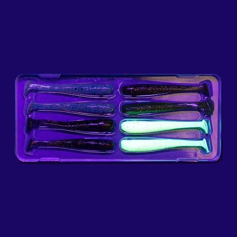 Силиконовая приманка CF Company Nano Minnow 2.2 55 мм 8 шт M71   22-55-M71-6 — крупный план
	                                    2