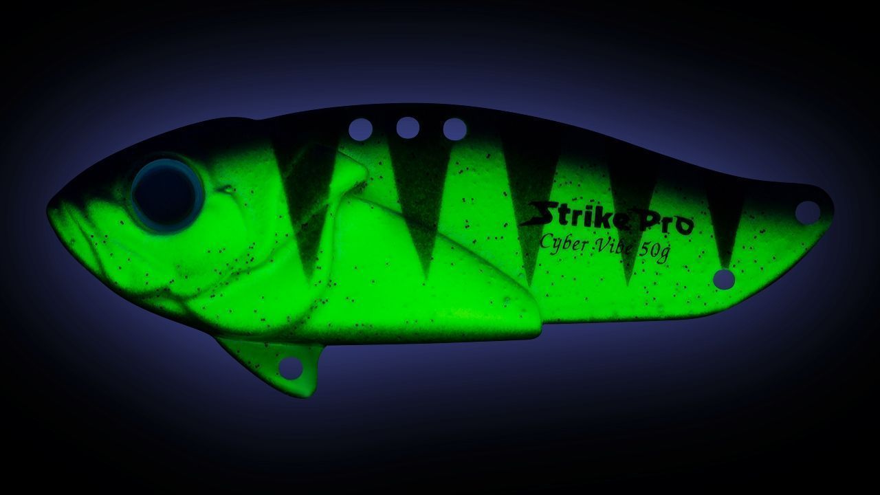 Цикада Strike Pro Cyber Vibe 45 9,1 гр Glowing Blue Lemon   JG-005C#A172FL — крупный план
	                                    1