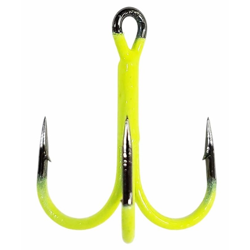 Крючок Тройной Vido Craft ST-36BN №6 5 шт Желтый   CST36YL-6(5) — характеристики,  особенности конструкции