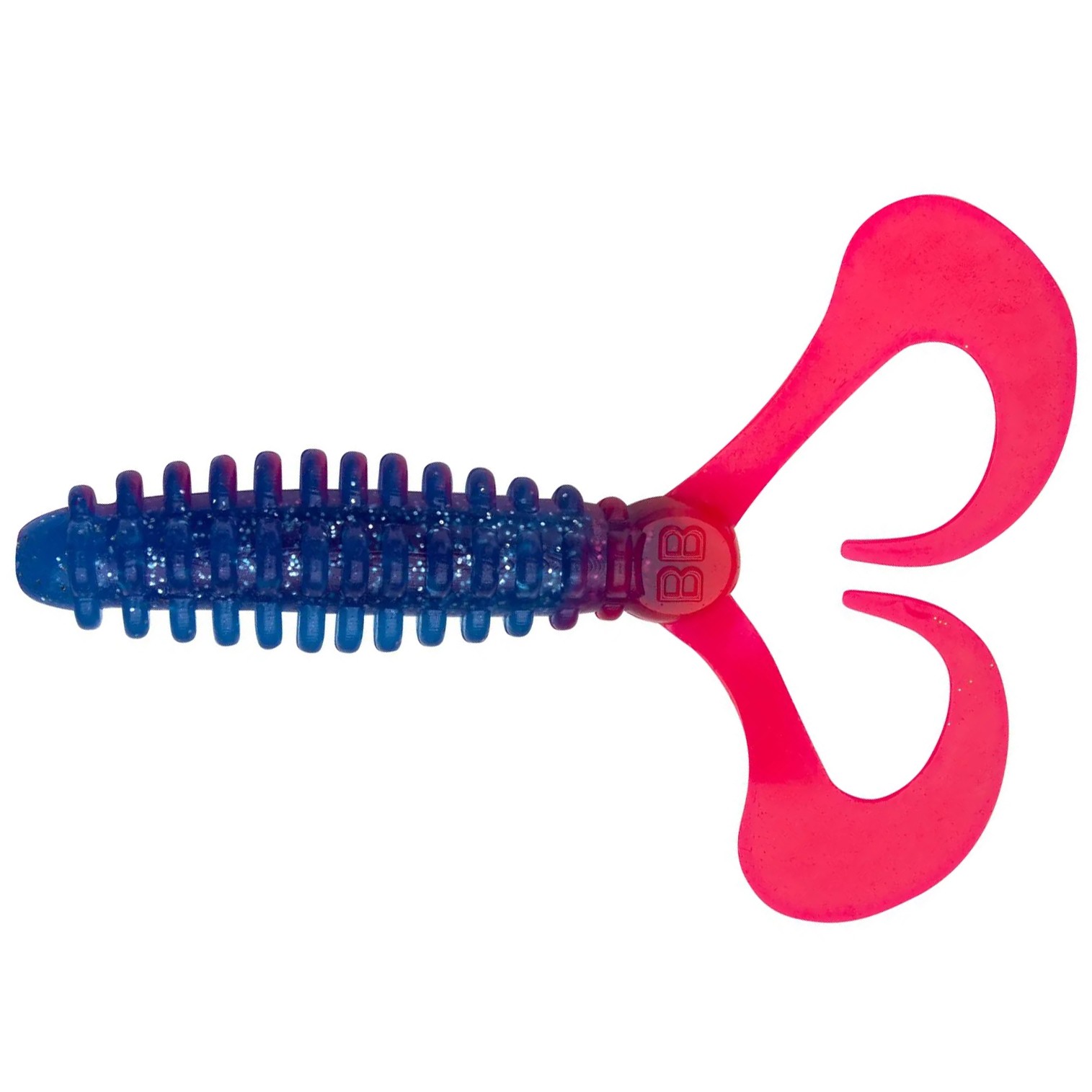 Силиконовая приманка Boroda Baits Phantom DT 135 135 мм 2 шт 260 Neon Blue/Acid Pink   PH-DT-135-260 — характеристики,  особенности конструкции