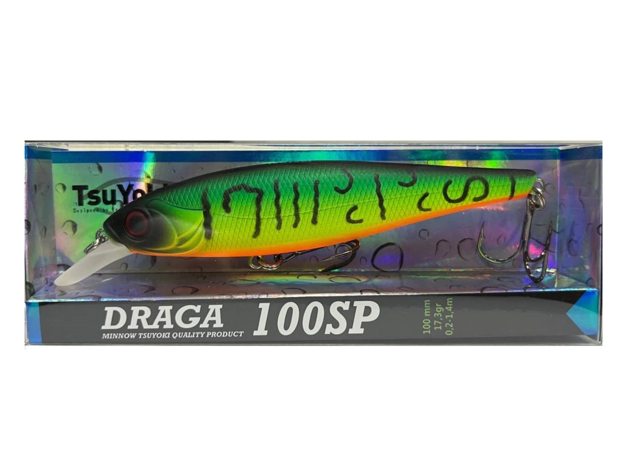 Воблер TsuYoki Draga 100SP 282 17,3 гр — крупный план
	                                    1