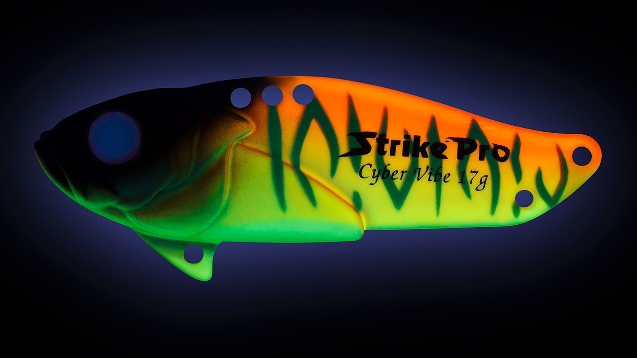 Цикада Strike Pro Cyber Vibe 55 17 гр Sunrise Mat Tiger   JG-005D#A242S — крупный план
	                                    1