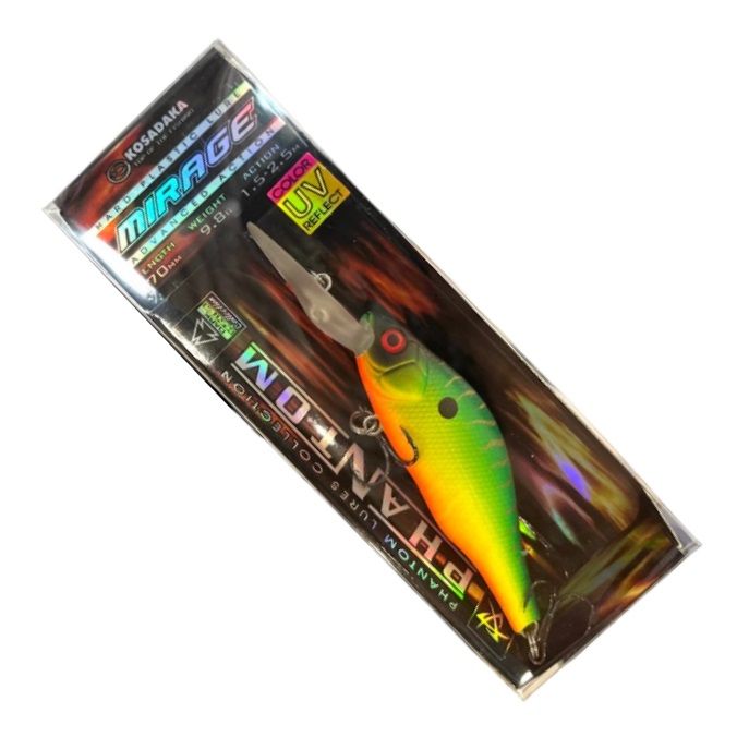 Воблер Kosadaka Mirage XD 70F MHT 9,8 гр   MirgxD70F-MHT — крупный план
	                                    1