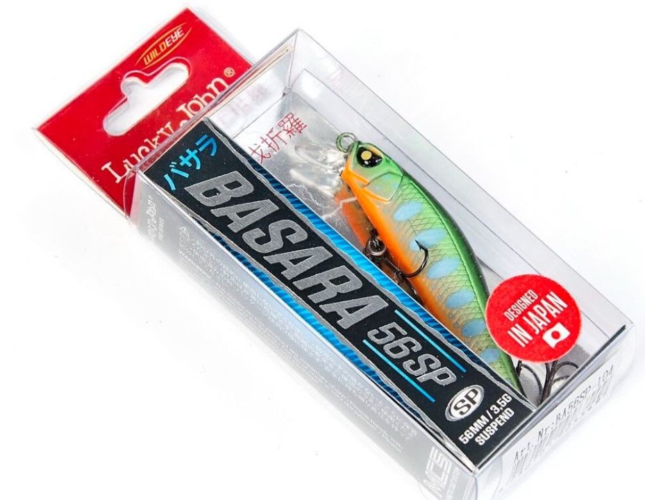 Воблер Lucky John Basara 56SP 104 3,5 гр Pro Series  BA56SP-104 — крупный план
	                                    1