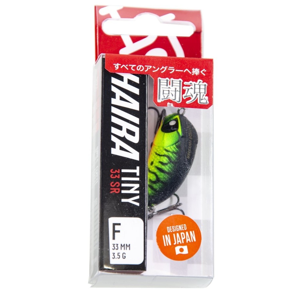 Воблер Lucky John Haira Tiny SR 33F 008 0,3 гр Pro Series  HAT33SR-008 — крупный план
	                                    2