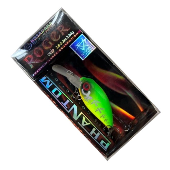 Воблер Kosadaka Roger Deep 36F VX 3,8 гр   RgrDP36F-VX — крупный план
	                                    1