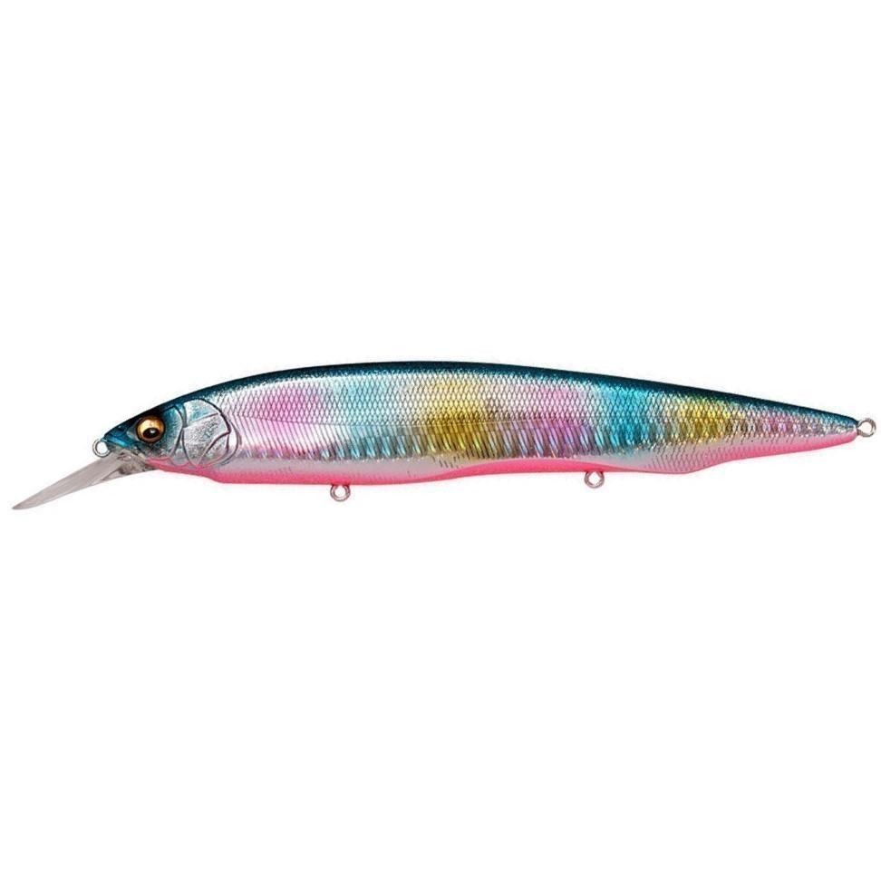 Воблер Megabass Kanata 160SW Sw Glx Blupin Rainbow 30 гр — характеристики,  особенности конструкции