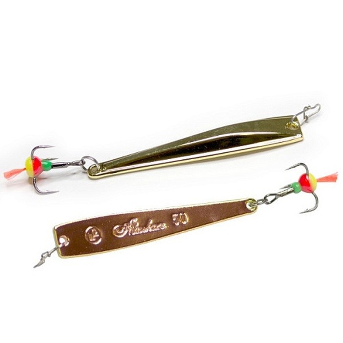 Зимняя Блесна Ecopro Alaskan 5,5 гр 50 мм G/C   EPVJAT50GC — характеристики,  особенности конструкции