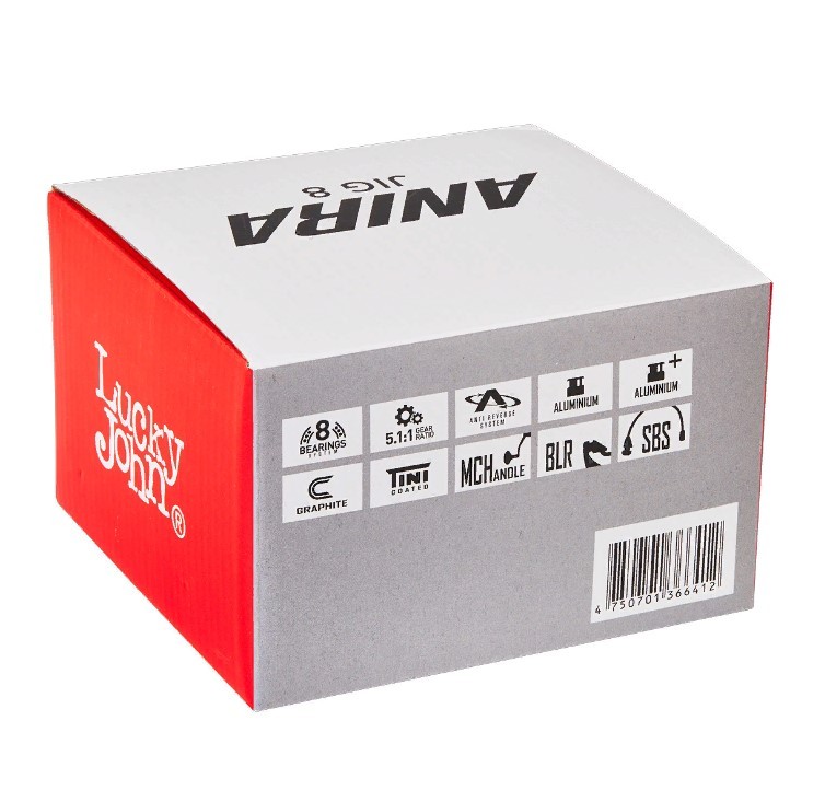 Катушка Lucky John Anira Jig 8 3500FD  20  LJ-8135FD — крупный план
	                                    10