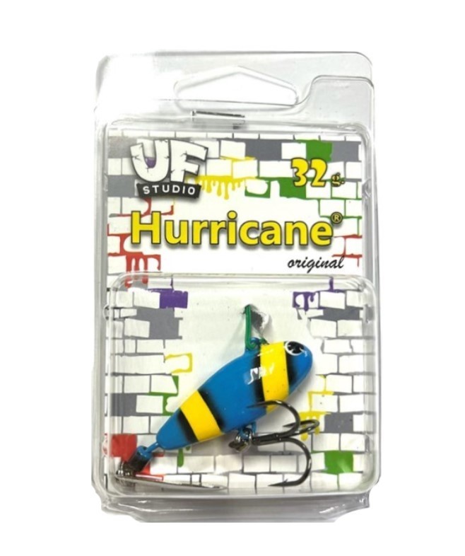 Тейл-спиннер UF Studio Hurricane 32 32 гр 80 мм Angel   H32A — крупный план
	                                    1