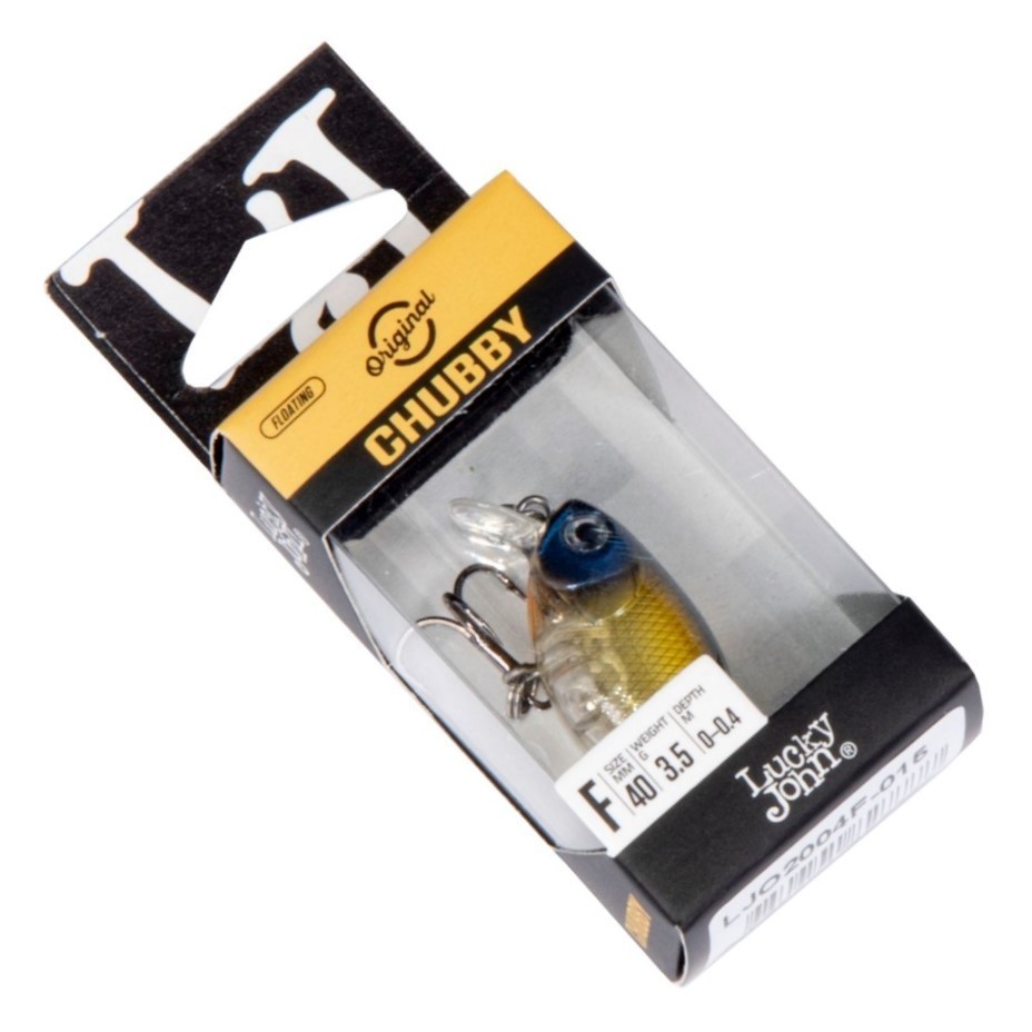 Воблер Lucky John Chubby 40F 015 3,5 гр Original  LJO2004F-015 — крупный план
	                                    2
