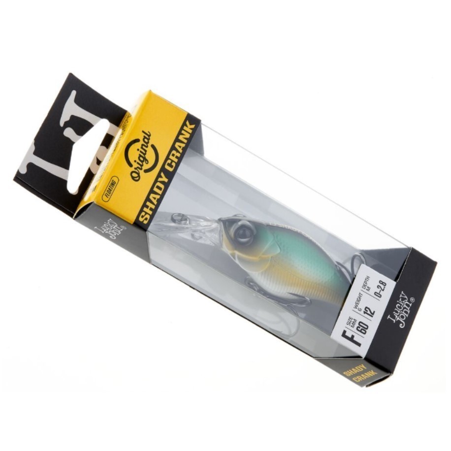 Воблер Lucky John Shady Crank 60F A037 12,8 гр Original  LJO1206F-A037 — крупный план
	                                    2