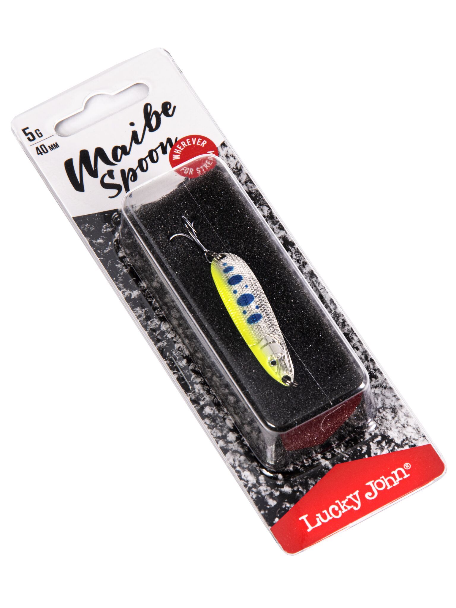 Колеблющаяся Блесна Lucky John Maibe Spoon 5 гр 40 мм 010   LJMAI05-010 — крупный план
	                                    2