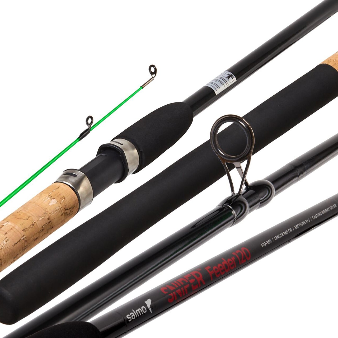 Фидерное Удилище Salmo Sniper Feeder 120 360 см 120 гр    4112-360 — крупный план
	                                    1