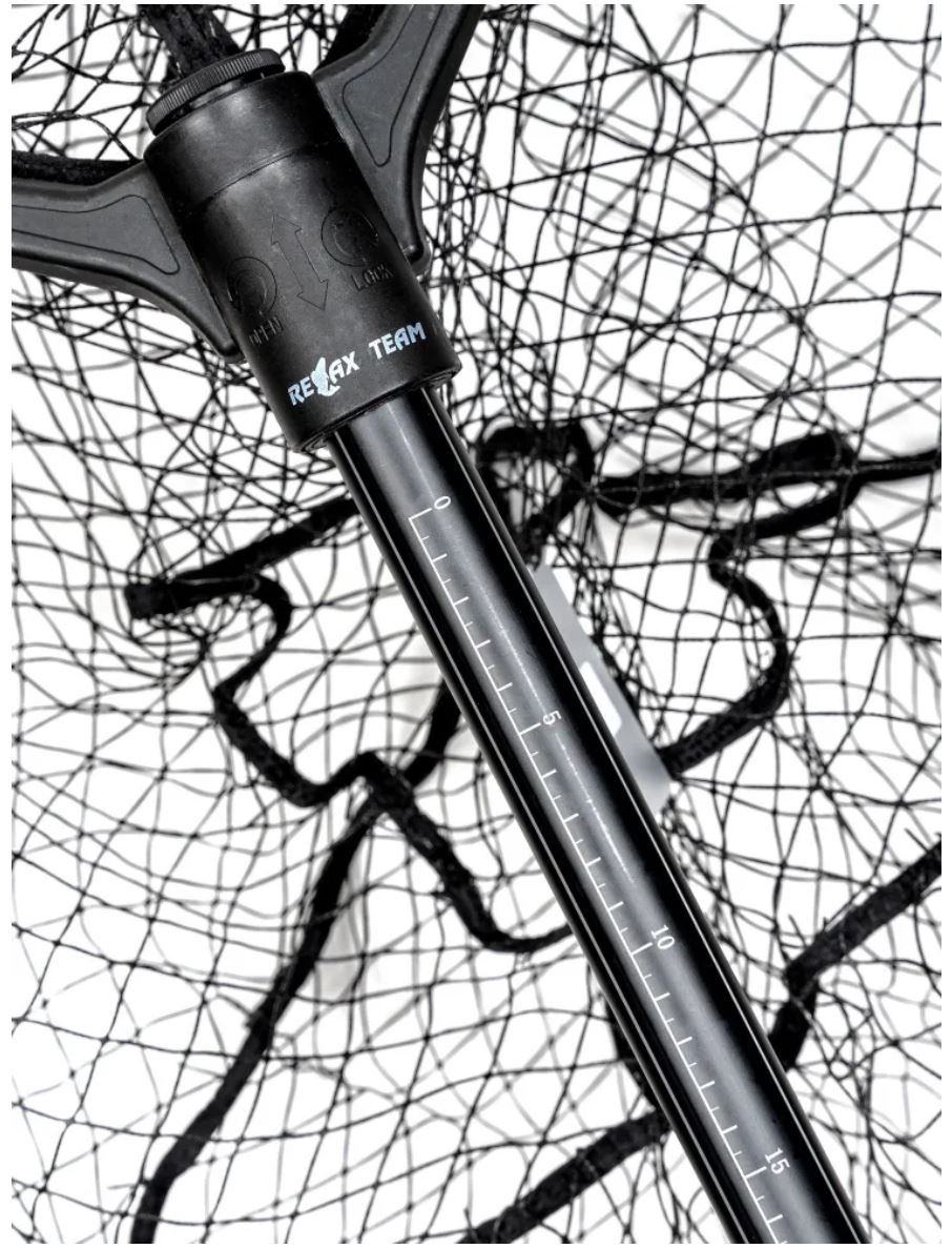 Подсачек Relax Складной Средний  233x70х60см  Прорезиненная сетка В чехле  NRSС-L — крупный план
	                                    3