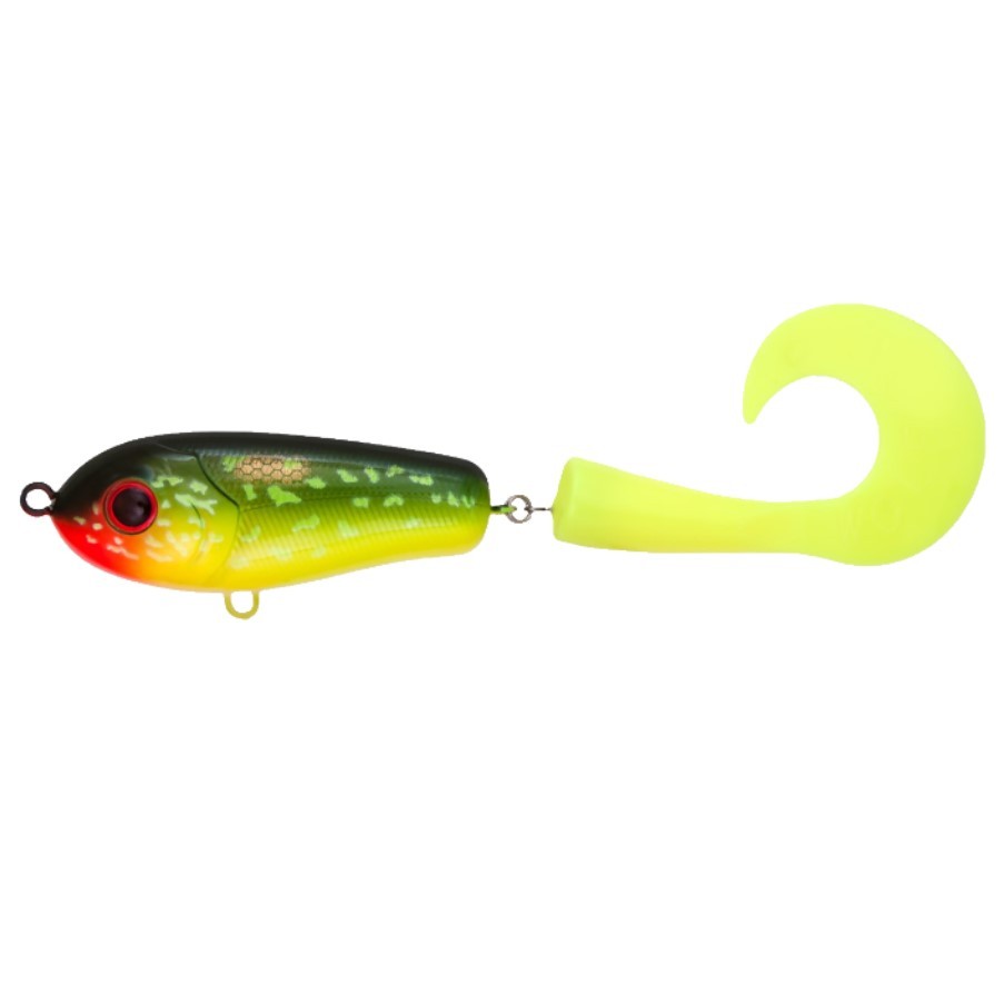 Воблер Strike Pro Wolf Tail Sinking 230 AC202F Hot Pike 104,5 гр   EG-159#AC202F — характеристики,
	                                    особенности конструкции