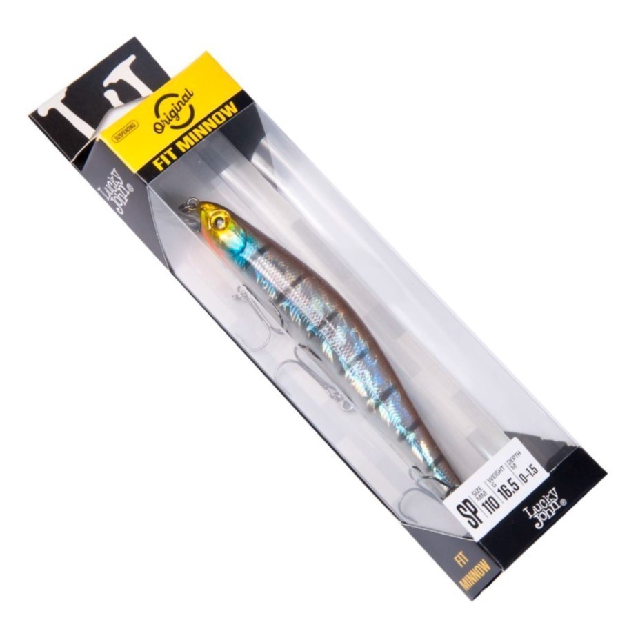 Воблер Lucky John Fit Minnow 110SP 310 16,5 гр Original  LJO1611SP-310 — крупный план
	                                    2